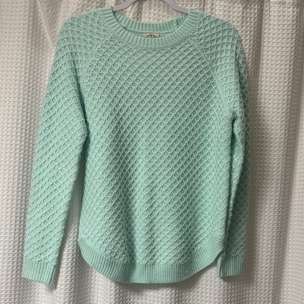 Mint Green Knit Sweater